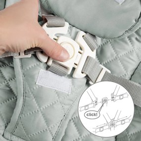 Стол за хранене в светлозелен и естествен цвят Style Born Up 2in1 – Roba