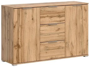 Скрин с две врати и три чекмеджета ZELE KOM2D3S