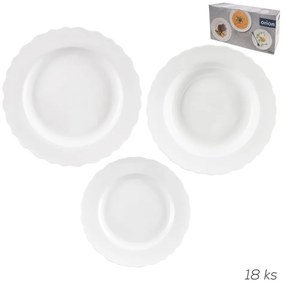 Комплект за хранене от порцелан 18 бр. Mona - Orion