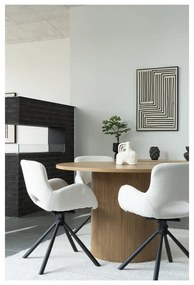 Кръгла трапезна маса от декор от топола ø 120 cm Boavista – House Nordic