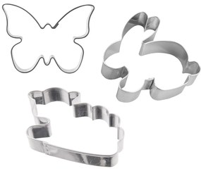 Формички за бисквитки с великденска тематика в комплект от 3 броя - Orion