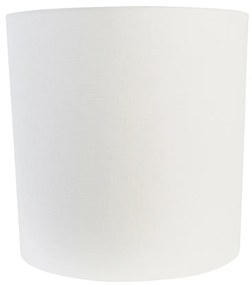 Текстилен абажур бял цилиндър 40/40/40