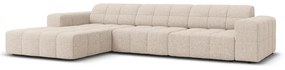 Бежов ъглов диван (ляв ъгъл) Chicago - Cosmopolitan Design