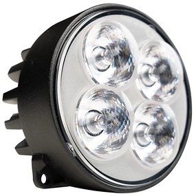 LED Прожектор за трактор BLACK LED/20W/10-30V IP69 5700K кръгла