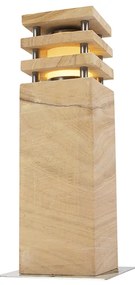 Модерна подова лампа за външен монтаж пясъчник 40 см - Grumpy