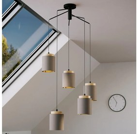 Eglo 99447 - Полилей на кабел ALBARIZA 5xE27/40W/230V паяк