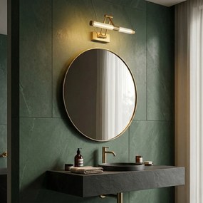 LED аплик за баня APP1899-1W 40cm BRUSH GOLD