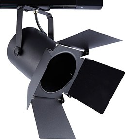 Прожектор за двупроводна шина 238TLB2W, черен мат, 1хЕ27