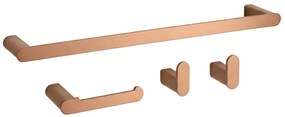 Комплект аксесоари за баня Mati Brush Copper 4 части