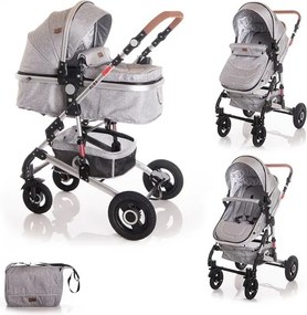 Детска количка ALBA PREMIUM LORELLI - LIGHT GREY