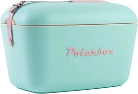 Хладилна чанта Polarbox Pop, 20 литра, AIRPOP полистирол, 5-15C до 24 часа, Син/Розов