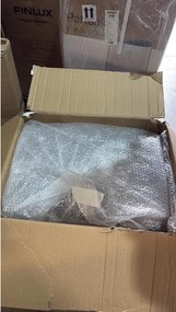 Втора ръка: Готварска печка с керамичен плот Oliver Voltz OV51441E45, 4300 W, 45L, 90-230C, Вентилатор, Осветление, Черен