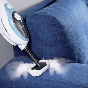 Парочистачка Ariete STEAM MOP 4164/00 10в1, 1500 W, 350 мл, Въртяща се глава, Аксесоари, Бял/Син