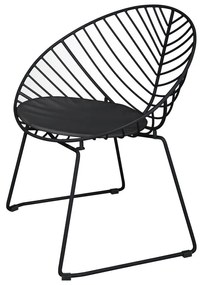 Комплект от 2 черни градински стола Coco - Bonami Selection