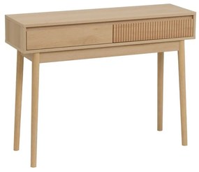 Конзолна маса в естествен цвят 30x100 cm Iona – Casa Selección