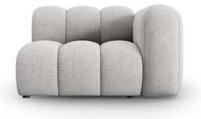 Светлосив модулен диван (десен ъгъл) Lupine – Micadoni Home