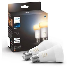 К-кт 2 бр. LED димируеми крушки Philips Hue WHITE AMBIANCE E27/8W/230V 2200-6500K