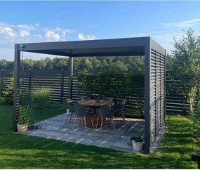 Параван за биоклиматична пергола – Rojaplast