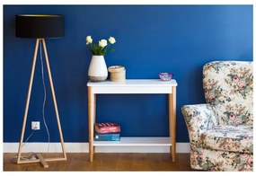 Бяла конзолна маса, широчина 85 cm Ashme - Ragaba