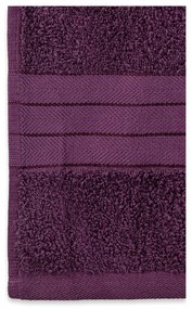 Бордо памучни кърпи в комплект от 4 бр. от тери 50x100 cm – Good Morning