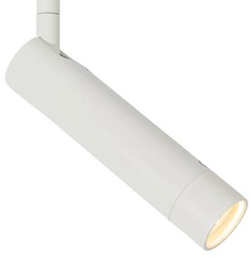Модерен прожектор бял за 1-фазна релсова система - Iconic Ivy