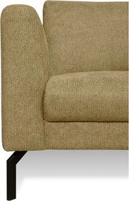 Ъглов диван в цвят горчица (десен ъгъл) Gomero – Scandic