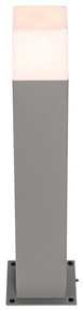 Модерна подова лампа за външно ползване сива 50 см IP44 - Denmark