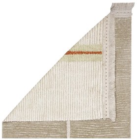 Бежов памучен килим 170x240 cm Duetto Sage – Lorena Canals