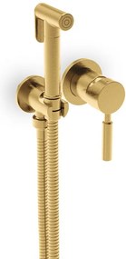 стена смесител за кран Flush Mix Tech-Злато