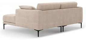 Светлокафяв ъглов диван (десен ъгъл) Bemy – Micadoni