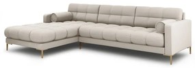 Бежов ъглов диван (ляв ъгъл) Bali – Cosmopolitan Design