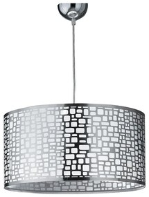 ONLI - Пендел BRUCE 1xE27/15W/230V Ø 45 cm матов хром