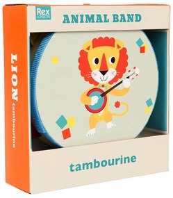 Музикална играчка Tambourine Animal Band – Rex London