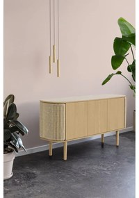 Нисък скрин от естествен дъб 150x75 cm Treasures - UMAGE