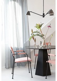 Светлорозови трапезни столове в комплект от 2 броя Benson - Zuiver