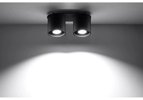 Черно таванно осветително тяло Roda - Nice Lamps