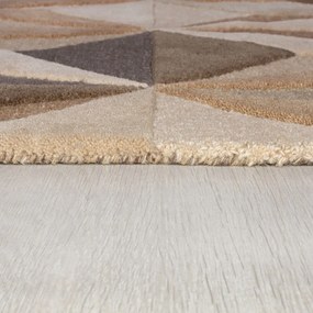 Бежов вълнен килим 160x230 cm Reverie – Flair Rugs