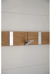 Стенна закачалка от масивен дъб естествена Confetti – Rowico