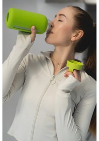 Зелена бутилка за пътуване 720 ml Electric Lime – Muuki