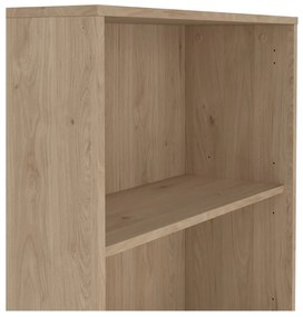 Етажерка за книги в дъбов декор в естествен цвят 80x205 cm Sign - Tvilum