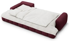 Бордо сгъваем/с място за съхранение ъглов диван (ляв ъгъл) Linz – Cosmopolitan Design