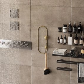 Метална стенна закачалка в златист цвят Dama – Kalune Design