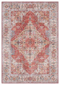 Тухлен червен килим , 80 x 150 cm Sylla - Nouristan