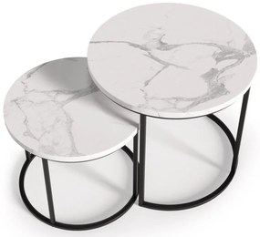 Комплект странични холни маси Ergo-Leuko Marmaro