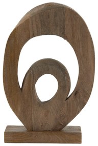 Дървена статуя Randa - Light &amp; Living