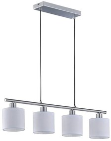 Бяла висулка за 4 крушки p Висулка Tommy - Trio