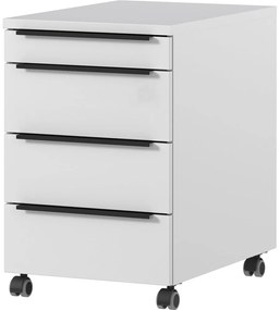 Светлосиво шкафче 42x63x60 cm Mailand – Germania