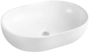 Mexen Viki мивка за плот 59 x 40 см, бяла - 21056000