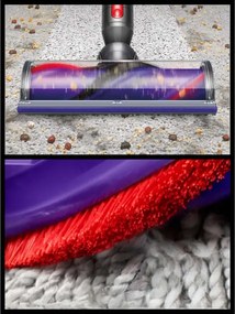 Вертикална прахосмукачка Dyson V10 Cyclone Submarine 594446-01, 150AW, 0.76 л, 60 мин, Сухо/мокро, 3 режима, Хигиенично изпразване, Root Cyclone™, Никел/тюркоаз