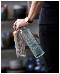 Розова стъклена бутилка 1,2 л Kusintha - Bitz